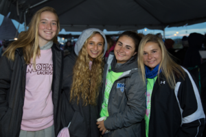 Group of 4 teens at Making Strides of Long Island 2018
