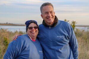 Dr. Israeli and patient at Making Strides of Long Island 2019