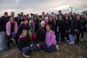 Group of teens at Making Strides of Long Island 2018