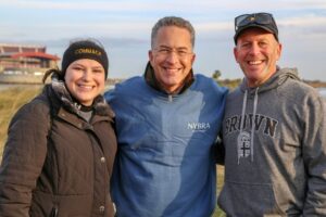 Dr. Israeli and couple at Making Strides of Long Island 2019