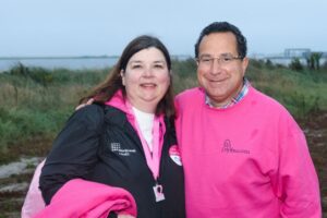 Dr. Feingold and patient at Making Strides of Long Island 2017