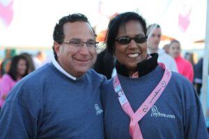 Dr. Feingold and patient at Making Strides of Long Island 2013