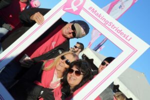 Patients smile within Strides Making Strides of Long Island 2015