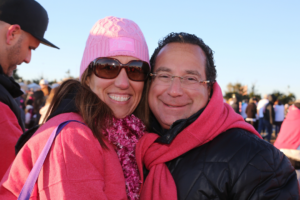 Dr. Feingold and patient at Making Strides of Long Island 2015