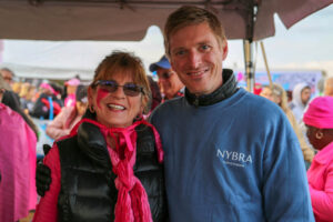 Dr. Korn and patient at Making Strides of Long Island 2019
