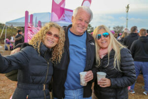 Mollie and couple at Making Strides of Long Island 2019