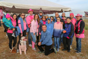 Dr. Light and team at Making Strides of Long Island 2019