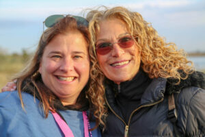 Mollie and woman at Making Strides of Long Island 2019
