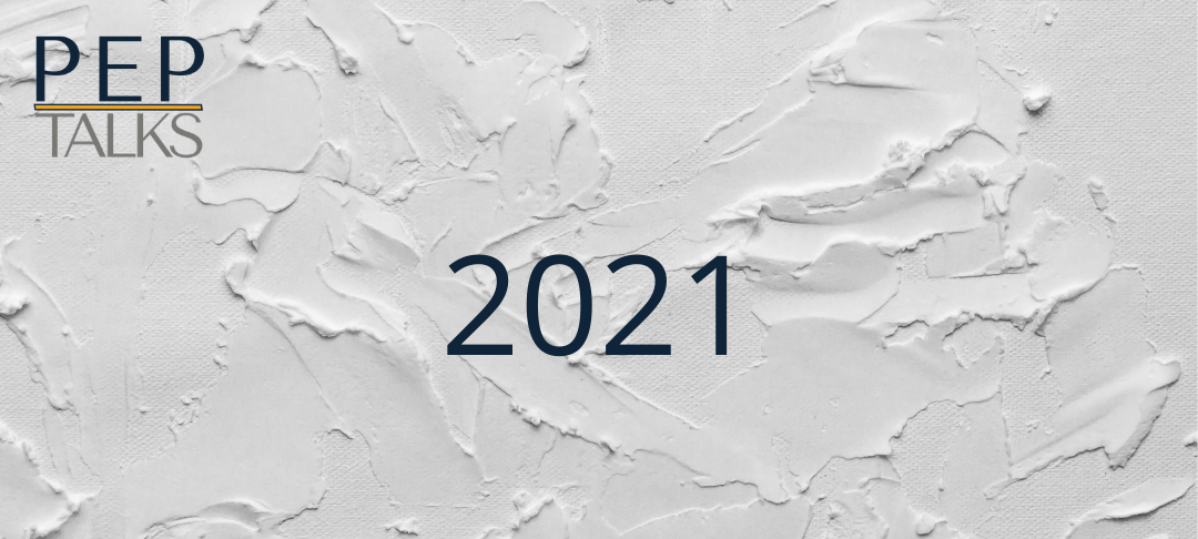 PEP Talks 2021 Blank Canvas header graphic