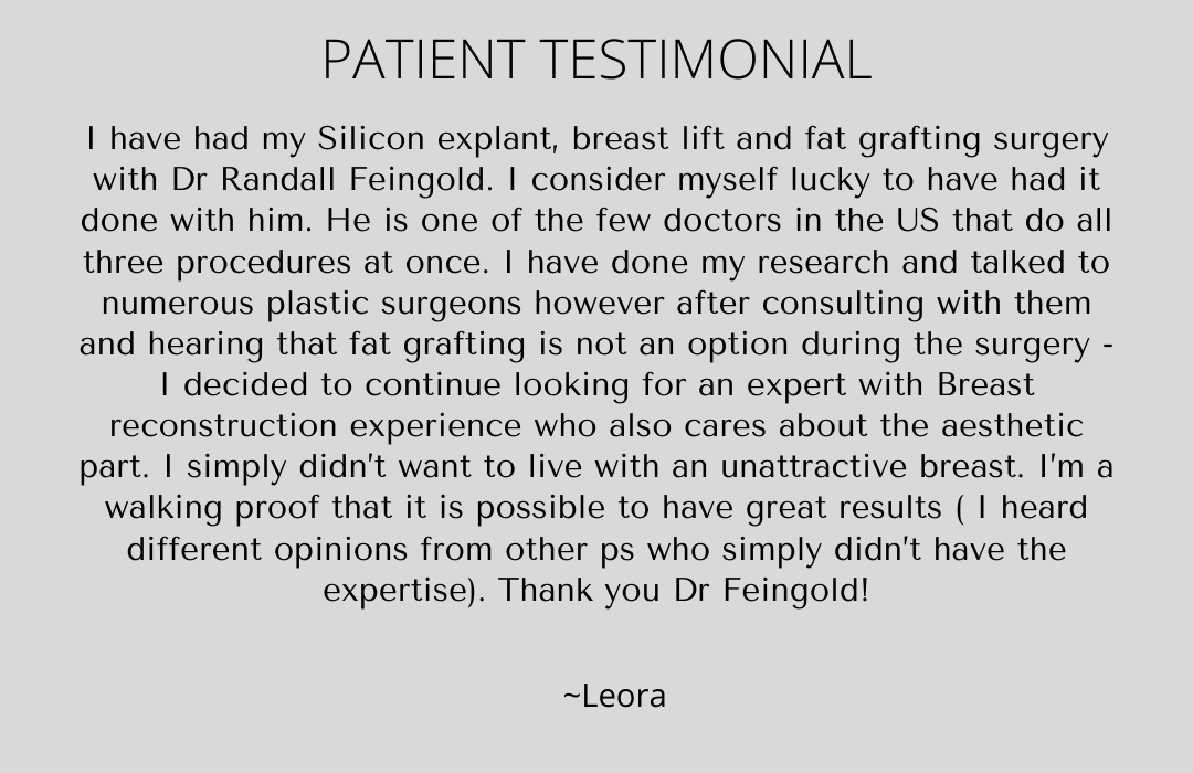 Online review for Dr. Feingold