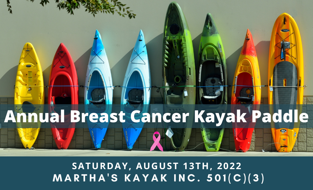 Annual Breast Cancer Kayak in celebration of Martha Leider