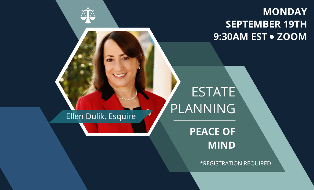 Ellen Dulik, ESQ, Patient Empowerment Program September Be Informed Lecture