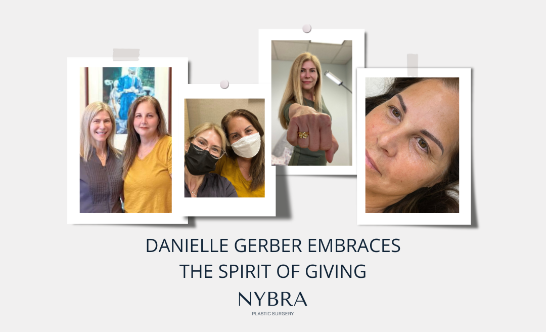 Danielle Gerber Embraces the Spirit of Giving Blog with Marnie Rustemeyer and NYBRA patient Christine