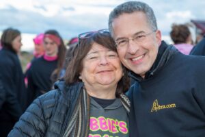 Dr. Israeli and patient at Making Strides of Long Island 2018