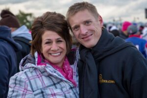 Dr. Korn and patient at Making Strides of Long Island 2018