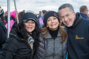 Bella and Dr. Israeli and patient atMaking Strides of Long Island 2018