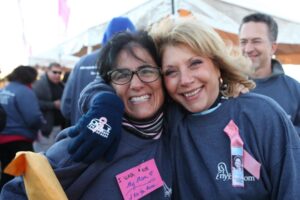 Cheryl and Annie at Making Strides of Long Island 2013