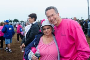 Dr. Israeli and patient at Making Strides of Long Island 2017