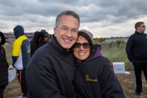 Dr. Israeli and Annie at Making Strides of Long Island 2018