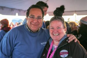 Dr. Feingold and patient at Making Strides of Long Island 2019