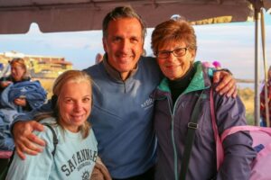 Dr. Light and patient at Making Strides of Long Island 2019