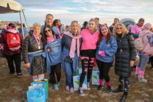 Mollie and a team at Making Strides of Long Island 2019