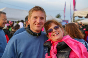 Dr. Korn and patient at Making Strides of Long Island 2019