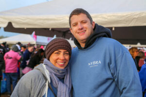 Couple at Making Strides of Long Island 2019