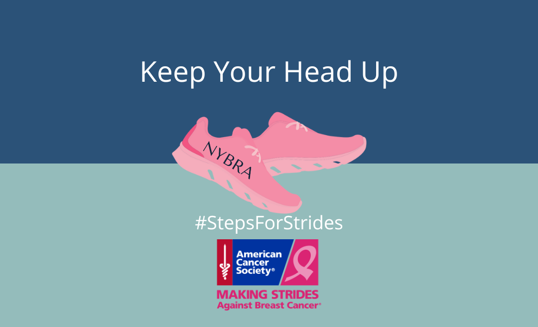 #StepsForStrides Week Two: Keep Your Head UP