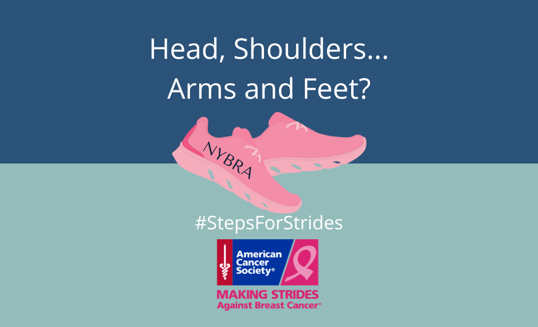 #StepsForStrides Week 3: Head, Shoulders... Arms and Feet?