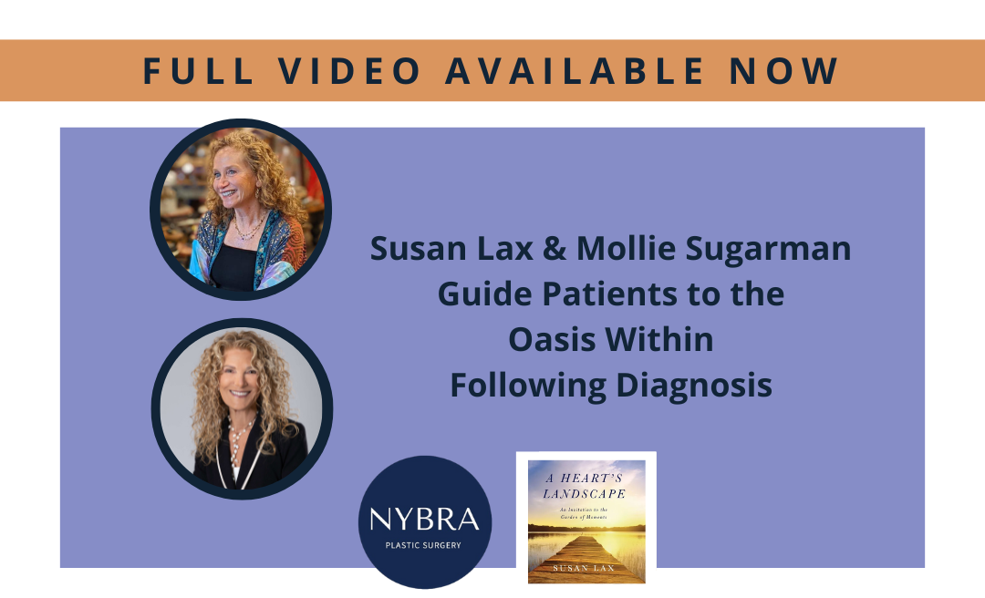 Susan Lax and Mollie Sugarman, Clinical Director of NYBRA's Patient Empowerment Program Facebook Live