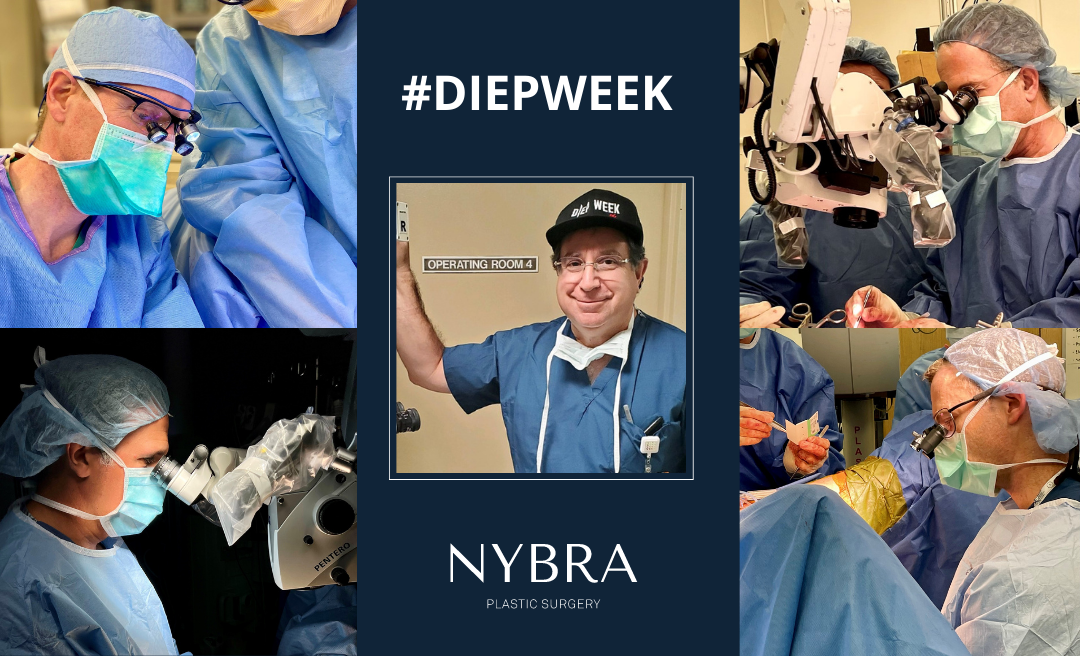 NYBRA Plastic Surgery of Great Neck, New York surgeons participate in DIEP Week to raise awareness about DIEP flap breast reconstruction.