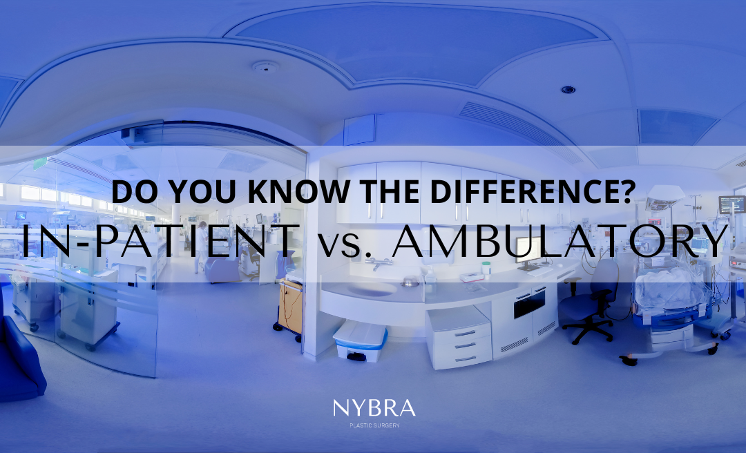 Inside blue light lit hospital: Do You Know the Difference between in-patient and ambulatory surgery?